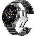 TOZO AMOLED S5 Smart Watch (Answer/Make Calls) 1.43’’ HD Screen for Men Women 100+ Sport Modes Fitness Watchs with Blood Oxygen/Sleep/Heart Rate Monitor IP68 Waterproof Stainless Steel Band