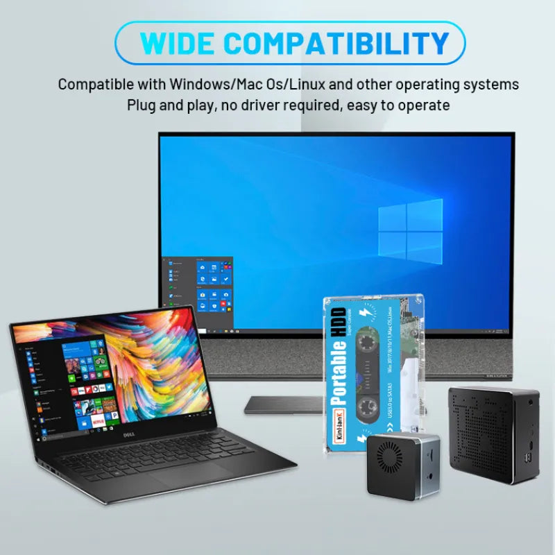 500GB Batocera Internal 55000 Plug-and-play External Mechanical Mobile Game Hard Disk